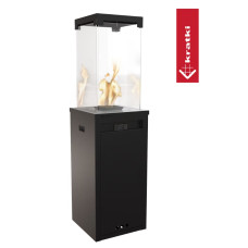 KRATKI Plynový ohřívač PATIO LIGHT černý