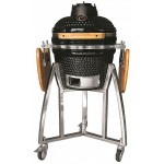 Keramický gril Kamado Egg BBQ průměr 33,5 cm černý