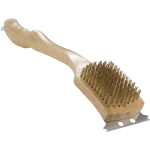 Napoleon Čistící kartáč | s mosaznými štětinami a škrabkou